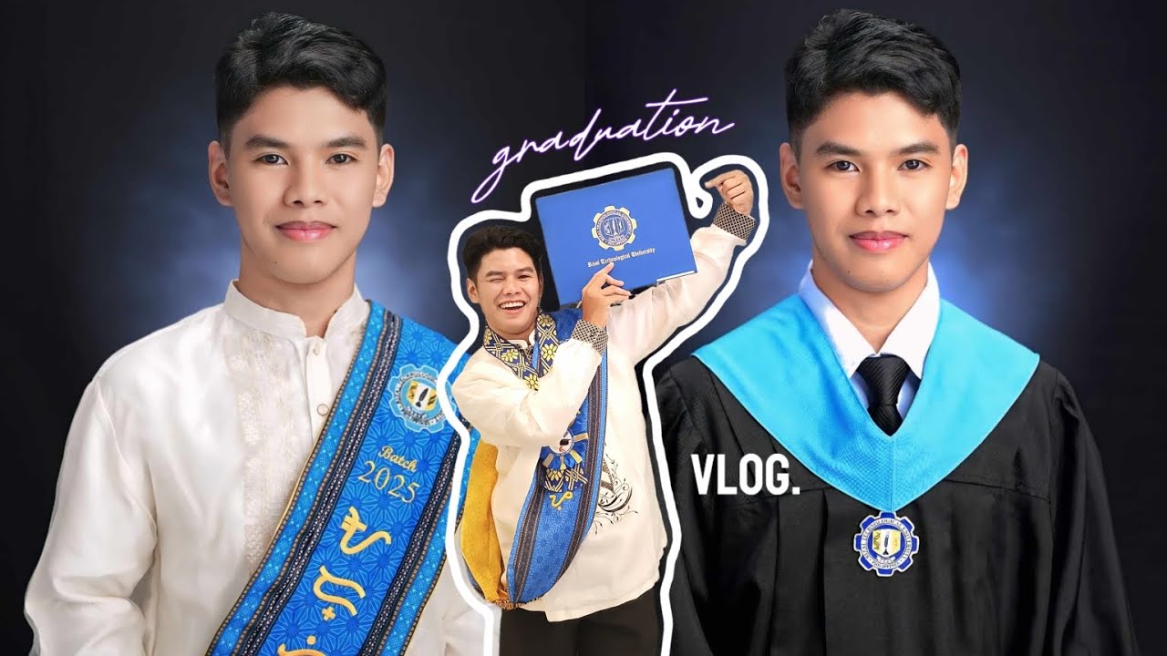 Lhemuel's Graduation Vlog ᯓ  👨🏻‍🎓