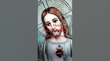 Thumbnail of Jesus, Matthew 18:11 "save that which was lost" #jesus #bible #iam #hope #faith #love #lost #truth