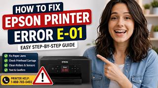Epson E-01 Error? Try These Simple Fixes First