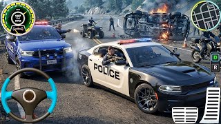 Gioco di guida di auto della polizia statunitense: nuovo simulatore di inseguimenti della polizia... screenshot 5