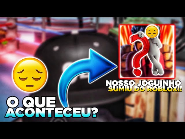 JOGO LEVO COPYRIGHT?(O QUE ACONTECEU?) ROBLOX APAGOU O JOGO DE BOXE SEM  TITULO! 