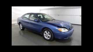 2004 Ford Taurus  SES V6 4dr Repairables/Rebuildable Stock# 12030349
