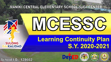 MCESSC Learning Continuity Plan SY 2020-2021