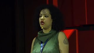 Funky Bindi Queen? Really? | AROONA BHAT | TEDxNitteDU