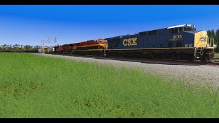 Trainz Runby: CSX Tank Train