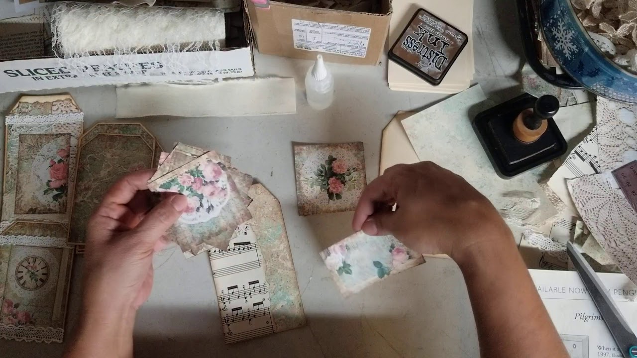 Craft with Me Pt3, Making Tags - YouTube