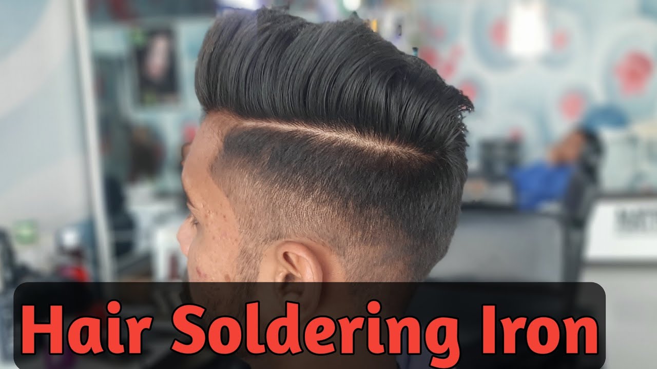 Soldering Iron Hair Cutting 2024 me ! Kavya balon Mein Kaise Lagate