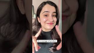 Watch this before applying face serum | How to apply face serum correctly without wastage skincare