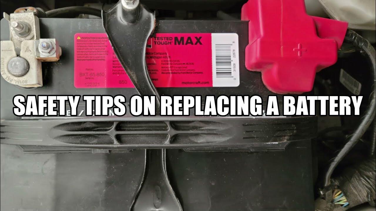 How To Replaced Battery 2017 Ford Explorer/See All Battery Safety Tips