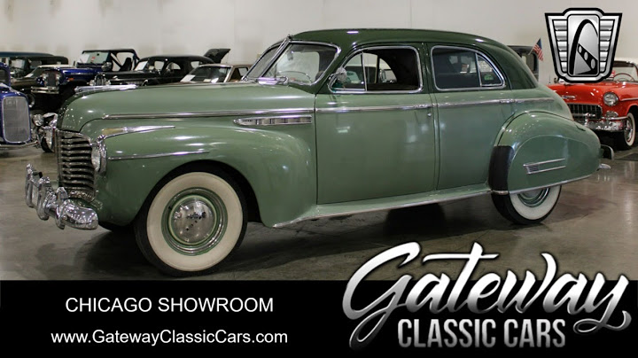 1941 Buick Super #2533 Gateway Classic Cars Chicago