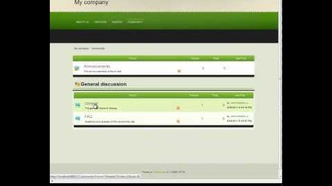 Create a professional website in a few minutes