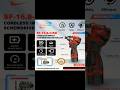 SF 16.8 CISD cordless brushless impact screw driver with accessories  #feedshorts #cordless