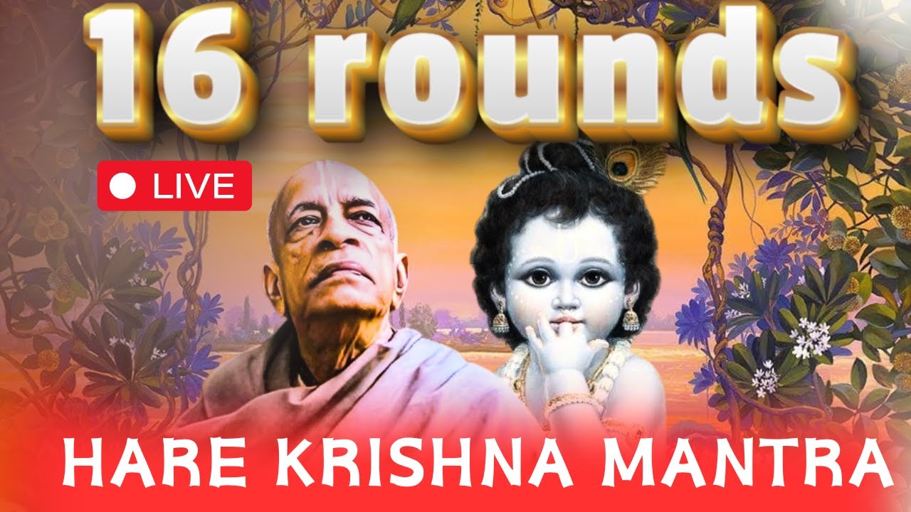 Srila Prabhupada - Hare krishna Maha Mantra Chanting Full 16 Rounds
