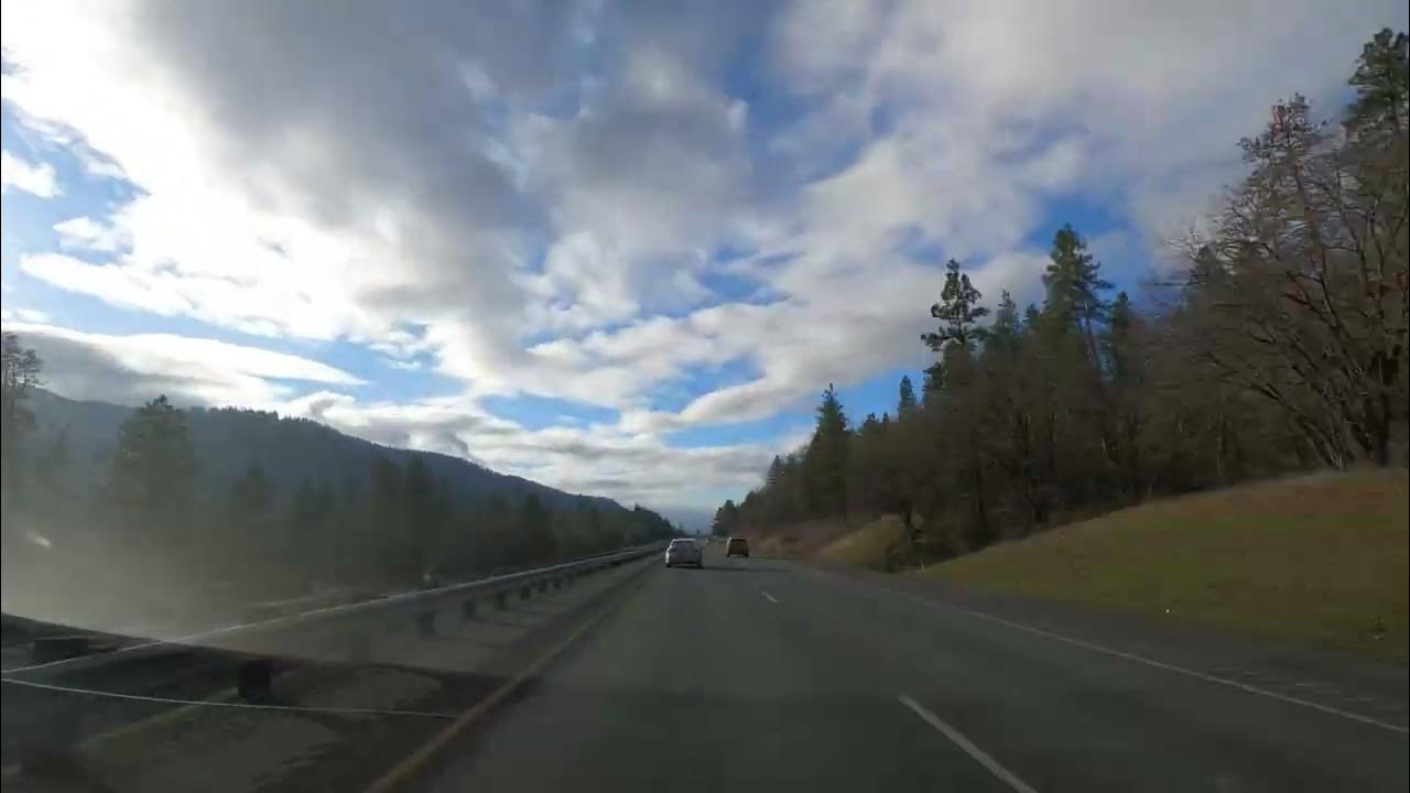 San Jose, CA to Vancouver, WA Time lapse January 2023 **WATCH in 4K