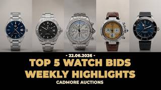 WEEKLY HIGHLIGHTS: TOP 5 WATCH BIDS