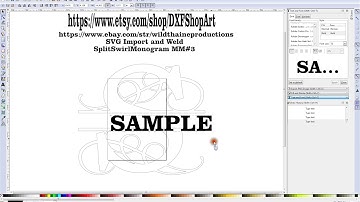 Inkscape Import and weld SVG MM3