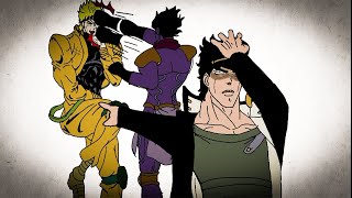 Jotaro Kujo Does the Naoya Hair Flip 💀 | Anime Animation Meme