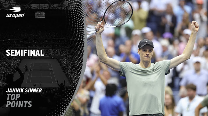 Jannik Sinner | Top Points vs. Jack Draper | 2024 US Open Semifinal