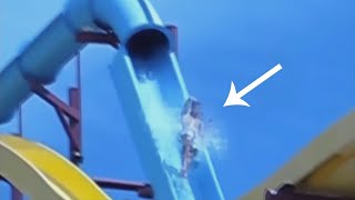 Unbelievable WATER SLIDE FAILS Caught On Camera