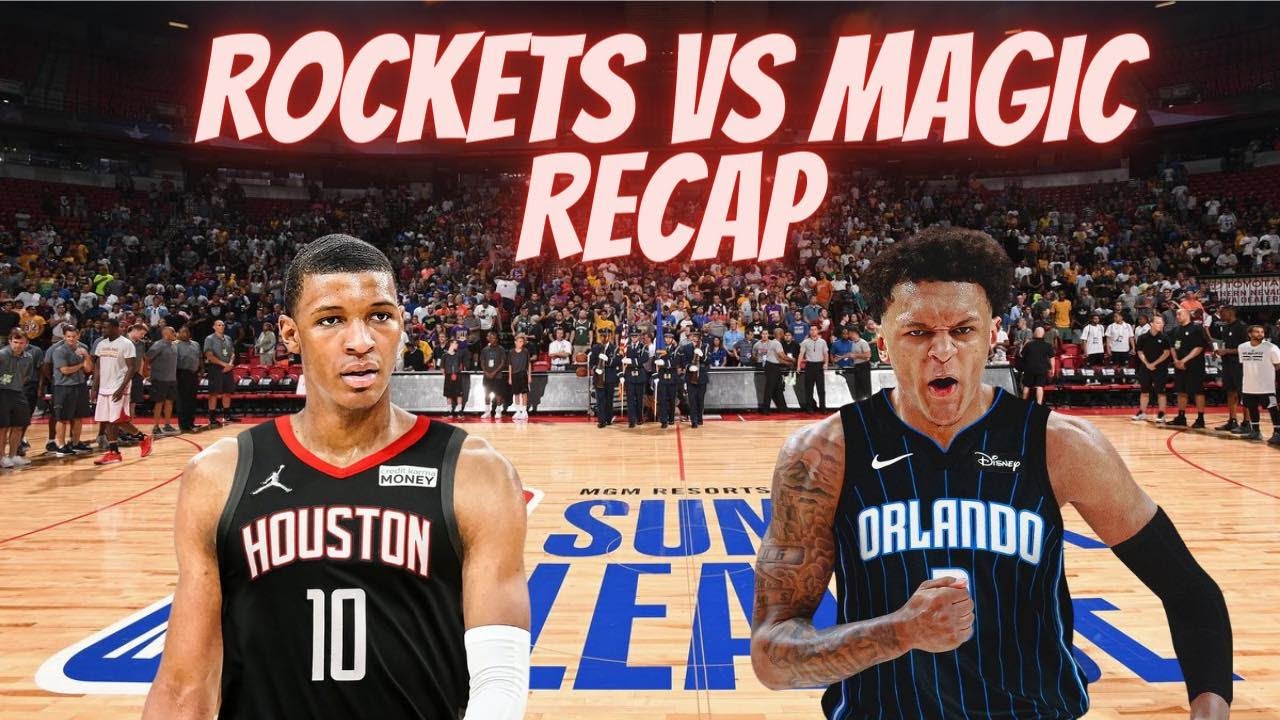 HOUSTON ROCKETS RECAP - YouTube