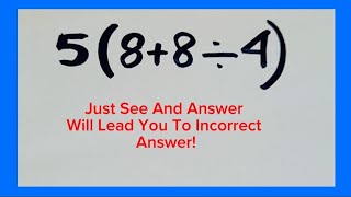 Just See And Answer Will Lead Many Legends To Incorrect Answer!