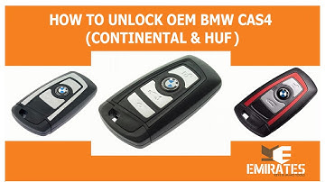 HOW TO UNLOCK OEM BMW CAS4 CONTINENTAL & HUF PCF7952 via MK3