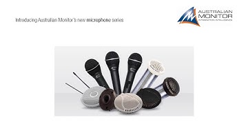 Australian Monitor - Microphone Series