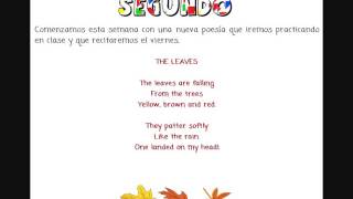 Poem for Autumn called The leaves