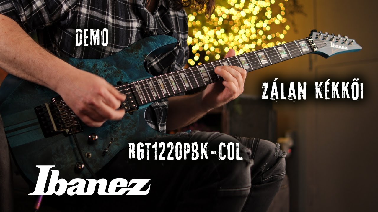 Zálan Kékkői | Ibanez  RGT1220PBK-COL Demo