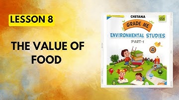 STD 4th|EVS2|Lesson 8|The value of food|Chetana Grade Me  EVS1 Question Answer