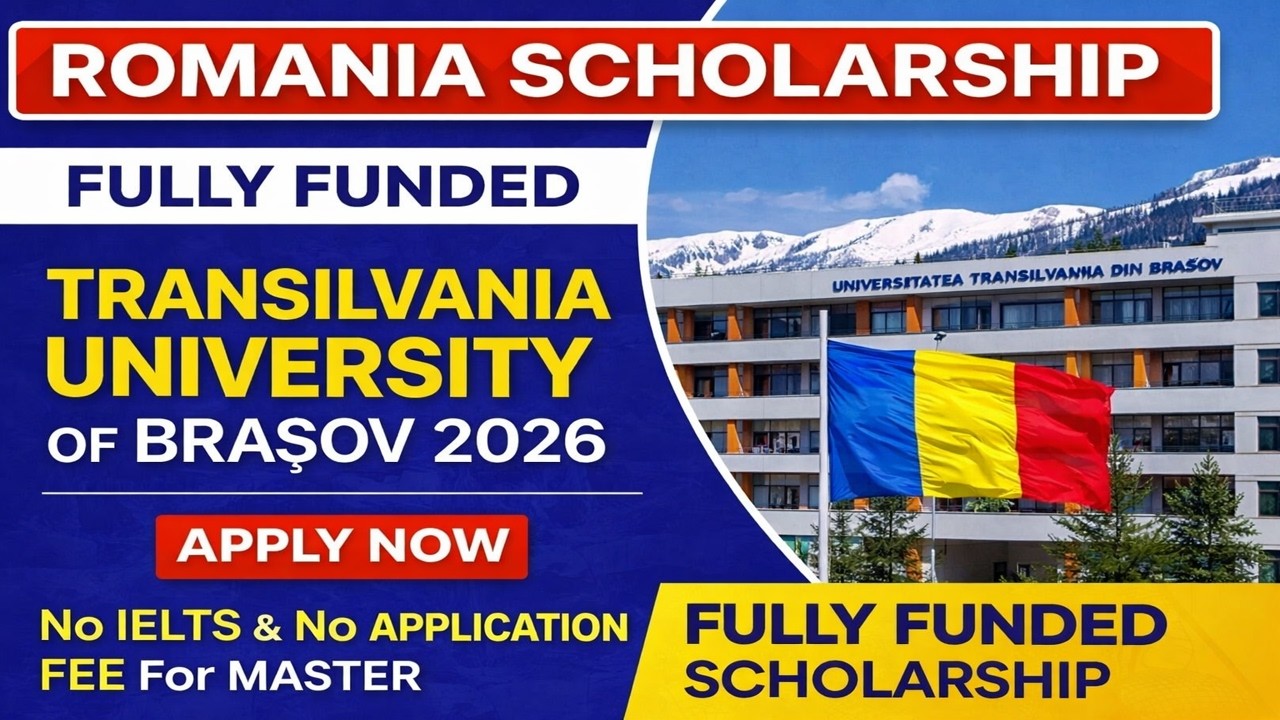 Transilvania University Scholarship 2026 | Fully Funded Romania | No ...