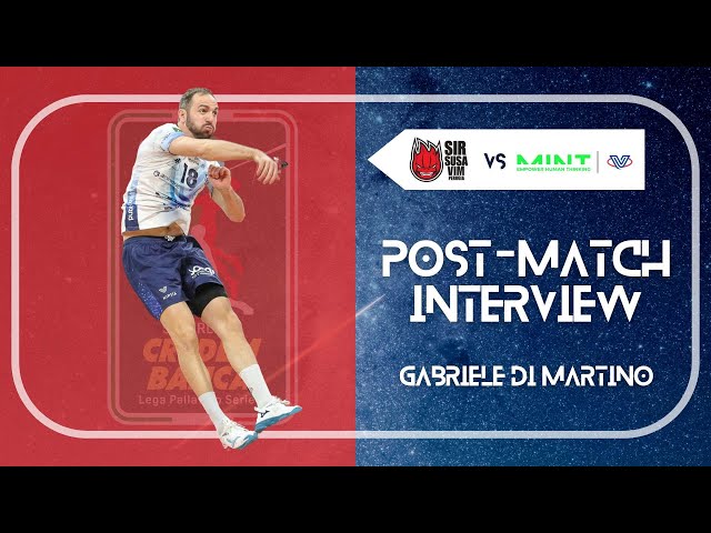 GABRIELE DI MARTINO | Post-match interview vs Perugia (Game 3)