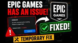 🛠️ FIX Epic Games Launcher Error II-E1003 (100% Working) ✅