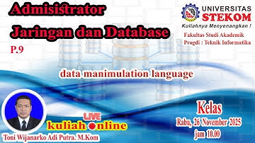 data manimulation language, Kuliah online Universitas STEKOM di semarang