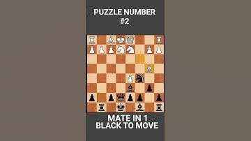 PUZZLE NUMBER -2☠️☠️ 100 CHESS PUZZLE SERIES #chess #shorts