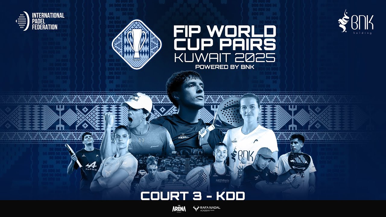 FIP World Cup Pairs: Court 3 - KDD