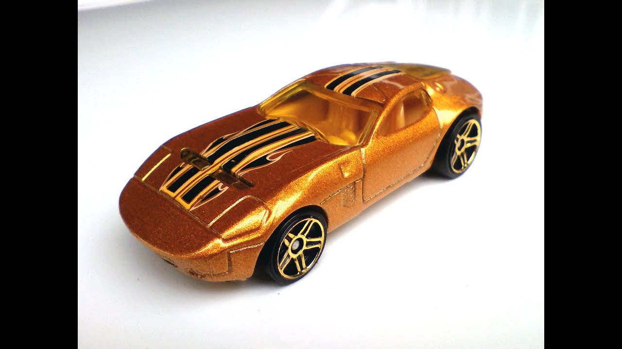 Hot wheels ford shelby GR-1 concept golden edition vhtf.