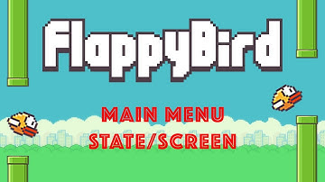 Flappy Bird SFML C++ [STATE CREATION] - Main Menu State/Screen
