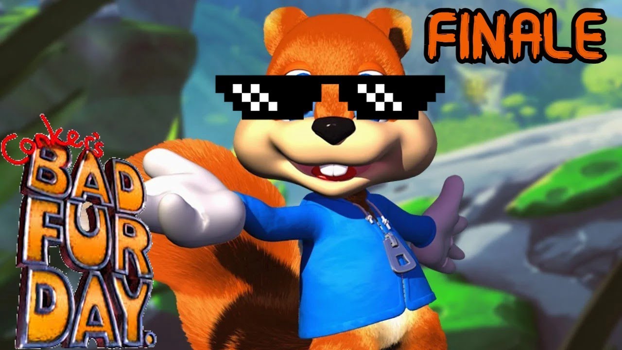 CONKER'S BAD FUR DAY LIVE AND RELOADED FINALE YouTube