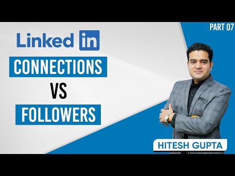LinkedIn Connection Vs Followers | Difference Between Connect and Follow on LinkedIn | #linkedintips