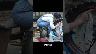 🔥 Girl Restores Broken Motorcycle | From Rust to Powerful Engine 🏍️⚙️✨ p2