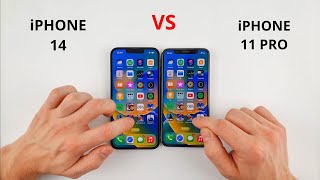 iPhone 14 vs iPhone 11 Pro | SPEED TEST