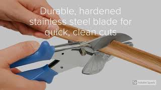 Best Multi Angle Quarter Round Cutter (Miter Shear Cutter) by Red Oak Tools