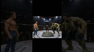 Arnold Schwarzenegger vs Bruce Banner 👊 MMA Fight 🔥 The Terminator vs The Hulk