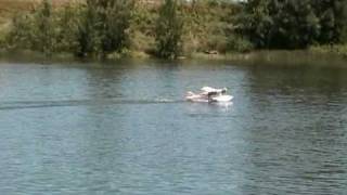 Pete's RC Float Plane Part 4 ... High Speed Water Tests