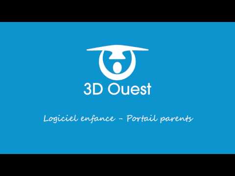 Présentation du portail parents du logiciel enfance 3D Ouest