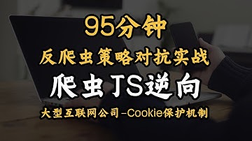 【从JS逆向到cookie加密95分钟足矣】大型互联网公司反爬虫策略对抗实战-Cookie保护机制！手把手教你破解Python爬虫防护！