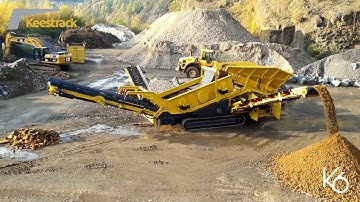 Keestrack K6 scalper at Eloy Belgium