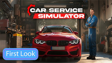 Car Service Simulator Early Access – First Look at Our New Sketchy Service Shop!