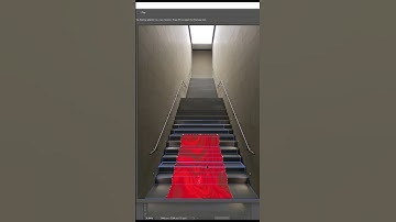 add CARPET on STAIRS in Adobe Photoshop | vanishing point in photoshop #shorts #photoshop